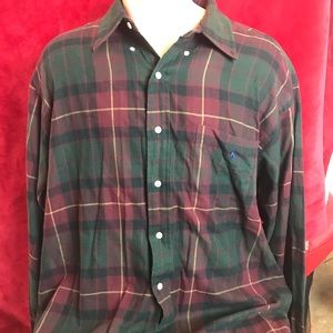 Ralph Lauren polo plaid button down size xl